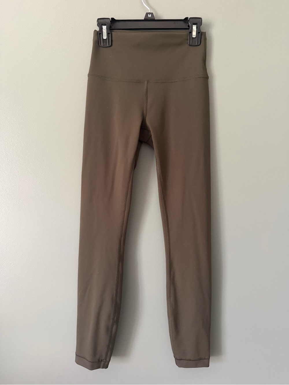 Lululemon Women’s Wunder Train High Rise 25” Olive Green Leggings Size 4 W5CQDS